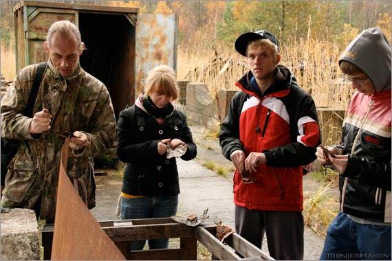 Tökati põletamine Rebasseljal 23.10.2009. Foto Triin Jermakov